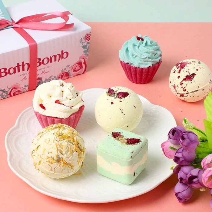 flower bath bombs