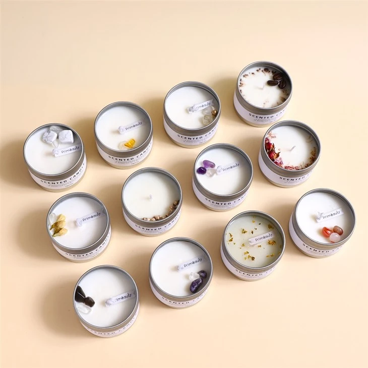 Luxury Travel Tin Candle