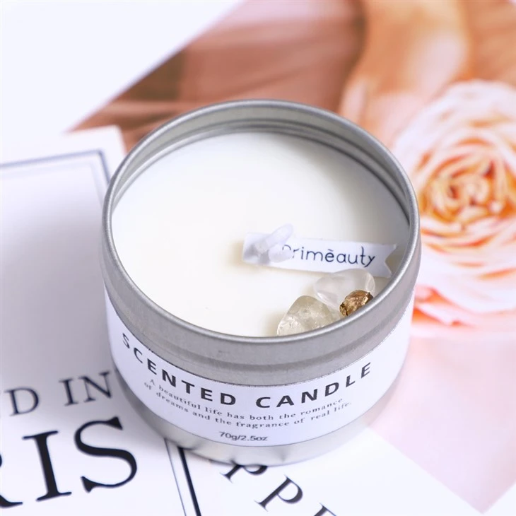 Luxury Travel Tin Candle